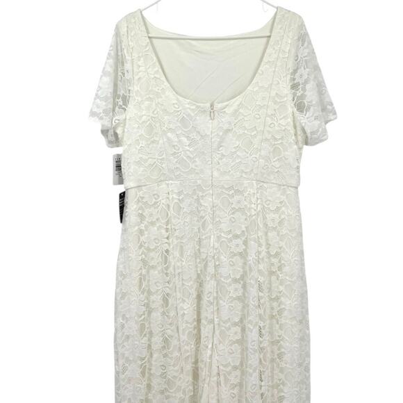 NEW Torrid Ever After Ivory Lace Gown Wedding Dress Women's Size 18 - Picture 12 of 14